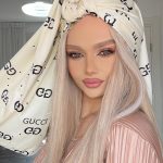 מטפחת לונג מתאימה לכיסוי מלא וגם לחצי כסוי מידות 2 מטר על 50