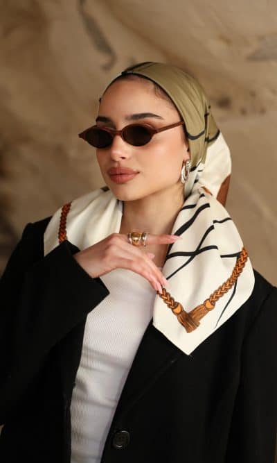 מטפחת מרובעת דגם פיקאסו