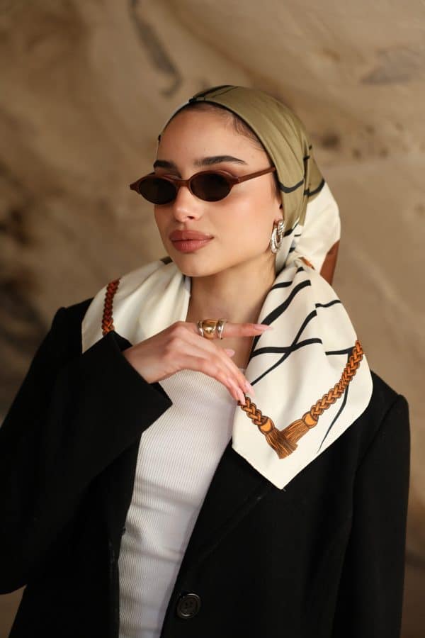 מטפחת מרובעת דגם פיקאסו