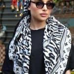מטפחת מרובעת ענק לואי שרשרת