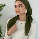 מטפחת מרובעת בייסיק 90\90 בד כותנה 